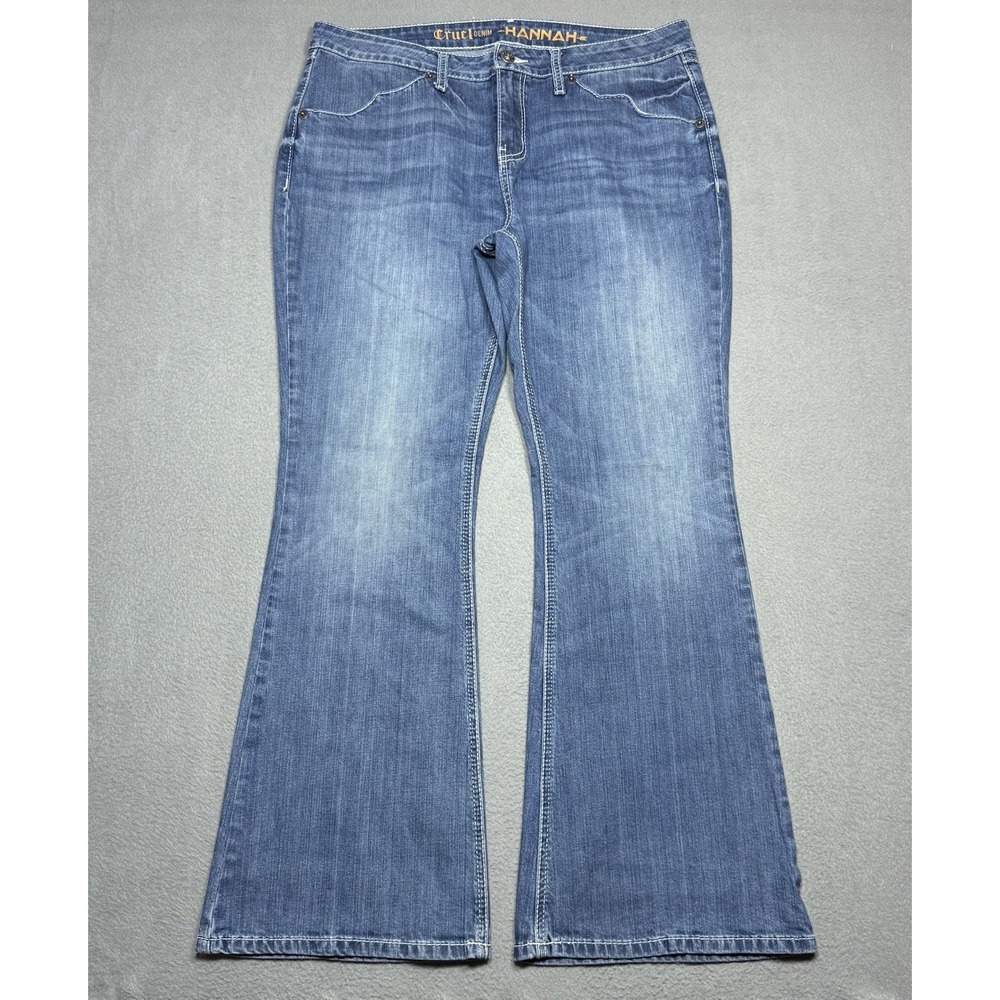 Cruel Denim Hannah Jeans Womens 33/15R (36x32) Bootcut Highrise Western Rodeo